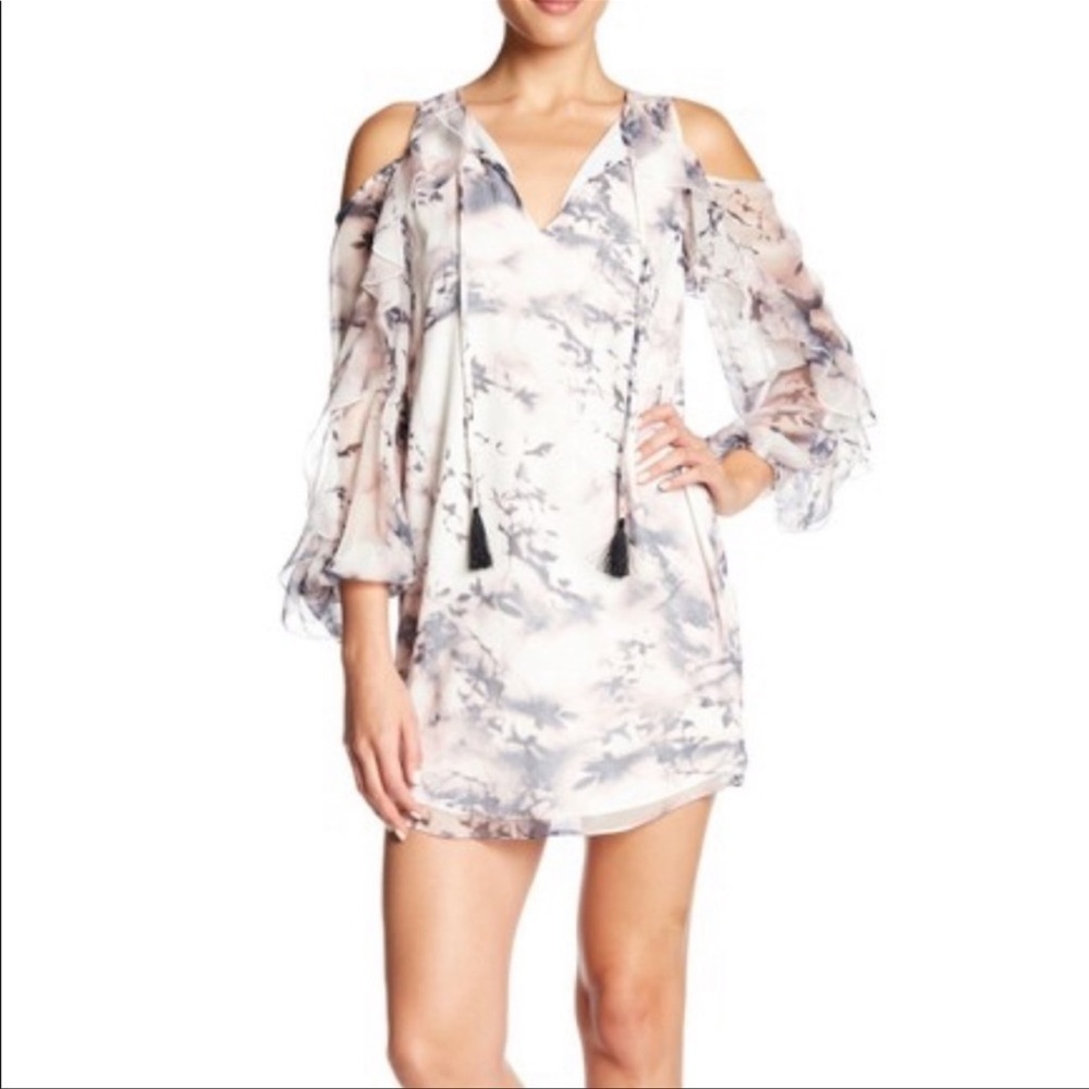 NWT - Haute Hippie The Flowers in the Sun Silk Mini Dress - Size XS